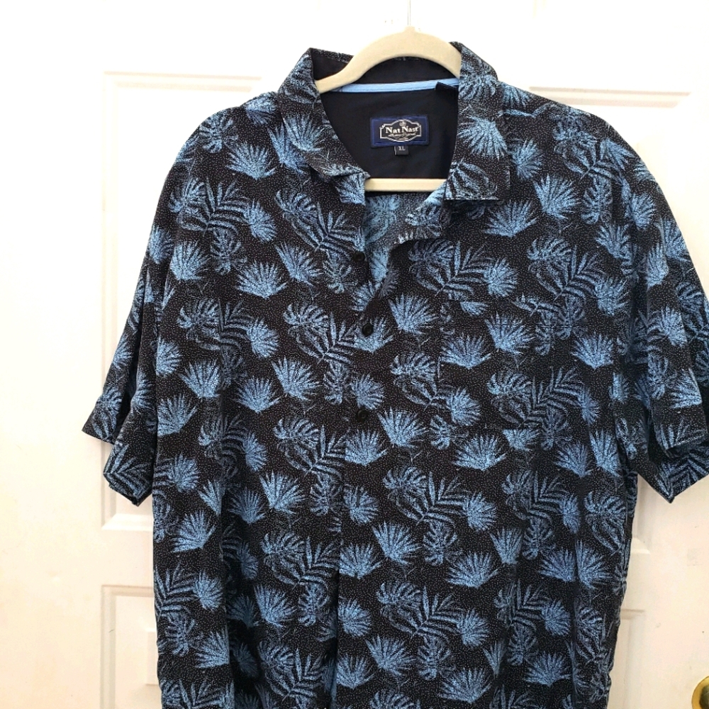 Nat Nast Silk blend Mens XL Shirt
